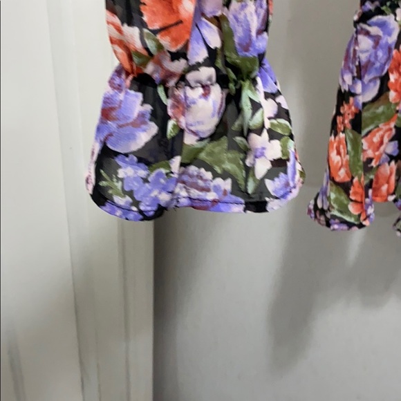 Forever 21 Chiffon Floral Blouse - Picture 7 of 9